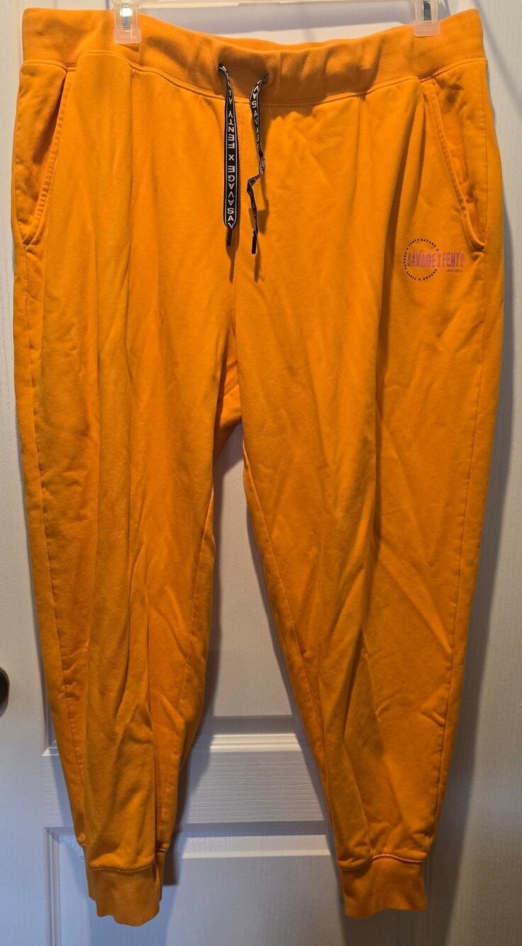 Savage x Fenty joggers sz 2X honeycomb yellow  unisex